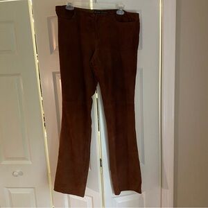 Ralph Lauren Vintage Women’s Suede Pants - Size 8
